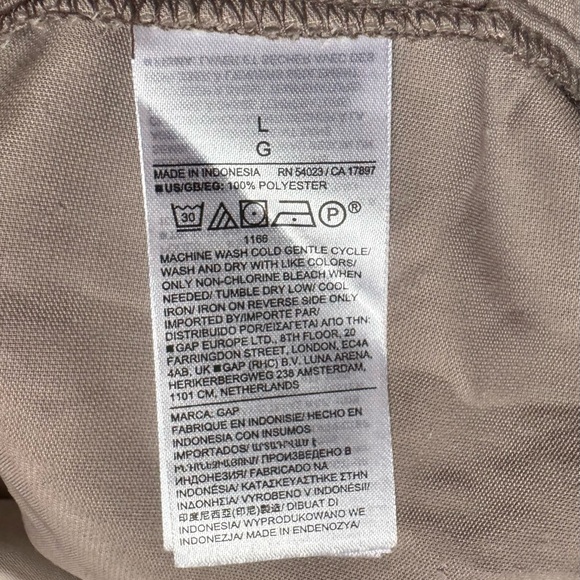 NWT GAP Taupe Beige Velvet Smocked Mini Cocktail Party Dress Sz L - Picture 9 of 11